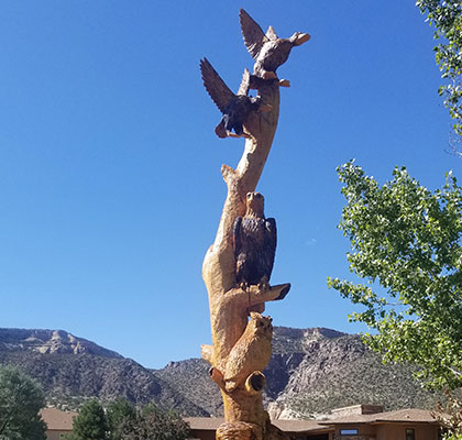 Carved wood in Junction, CO